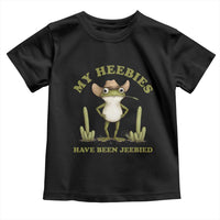 Funny Cowboy Frog Meme Toddler T Shirt My Heebies Have Been Jeebied