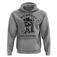Funny Cowboy Raccoon Meme Hoodie My Heebies Have Been Jeebied