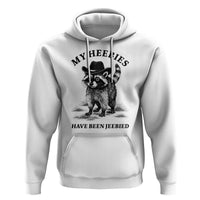 Funny Cowboy Raccoon Meme Hoodie My Heebies Have Been Jeebied