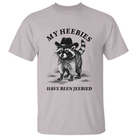 Funny Cowboy Raccoon Meme T Shirt My Heebies Have Been Jeebied
