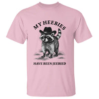 Funny Cowboy Raccoon Meme T Shirt My Heebies Have Been Jeebied