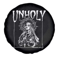 Unholy Nun Spare Tire Cover Funny Horror Unholy Nun Satan Baphomet Gothic
