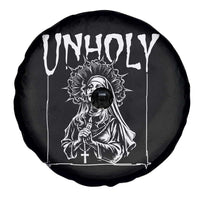 Unholy Nun Spare Tire Cover Funny Horror Unholy Nun Satan Baphomet Gothic