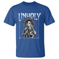 Unholy Nun T Shirt Funny Horror Unholy Nun Satan Baphomet Gothic