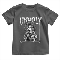 Unholy Nun Toddler T Shirt Funny Horror Unholy Nun Satan Baphomet Gothic