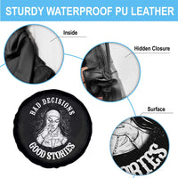 Funny Unholy Nun Spare Tire Cover Bad Decisions Good Stories