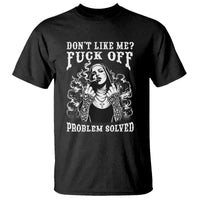 Funny Unholy Nun T Shirt Don't Like Me Fuck Off Problem Solved