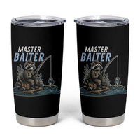 Funny Raccoon Fishing Tumbler Cup Master Baiter Fisherman
