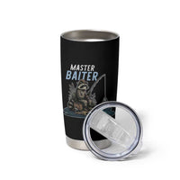 Funny Raccoon Fishing Tumbler Cup Master Baiter Fisherman