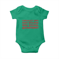 Usually You Not Stupid Why Stupid Question Baby Onesie Funny Space Quote Sci Fi Book