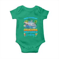 Funny Cruise Vacation Trip Drinking Baby Onesie Today Is Forecast Cruising With A Chance Of Drinking - Wonder Print Shop