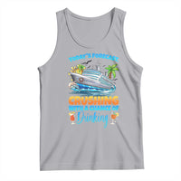 Funny Cruise Vacation Trip Drinking Tank Top Today Is Forecast Cruising With A Chance Of Drinking - Wonder Print Shop