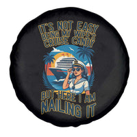 Funny Cruise Spare Tire Cover It Is Not Easy Being My Wife's Cruise Candy - Wonder Print Shop