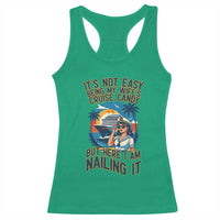 Funny Cruise Racerback Tank Top It Is Not Easy Being My Wife's Cruise Candy - Wonder Print Shop