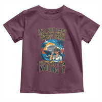Funny Cruise Toddler T Shirt It Is Not Easy Being My Wife's Cruise Candy - Wonder Print Shop
