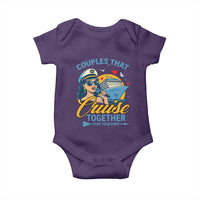 Couples That Cruise Together Stay Together Baby Onesie Funny Cruising Couples - Wonder Print Shop