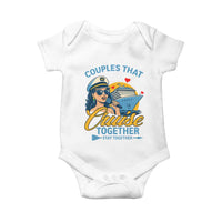 Couples That Cruise Together Stay Together Baby Onesie Funny Cruising Couples - Wonder Print Shop