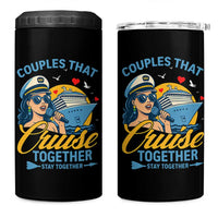 Couples That Cruise Together Stay Together 4 in 1 Can Cooler Tumbler Funny Cruising Couples - Wonder Print Shop
