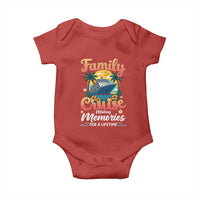 Family Cruise Making Memories For A Life Time Baby Onesie Funny Cruise Vacation Trip - Wonder Print Shop