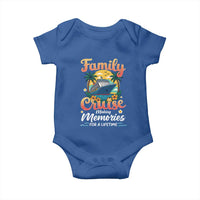 Family Cruise Making Memories For A Life Time Baby Onesie Funny Cruise Vacation Trip - Wonder Print Shop
