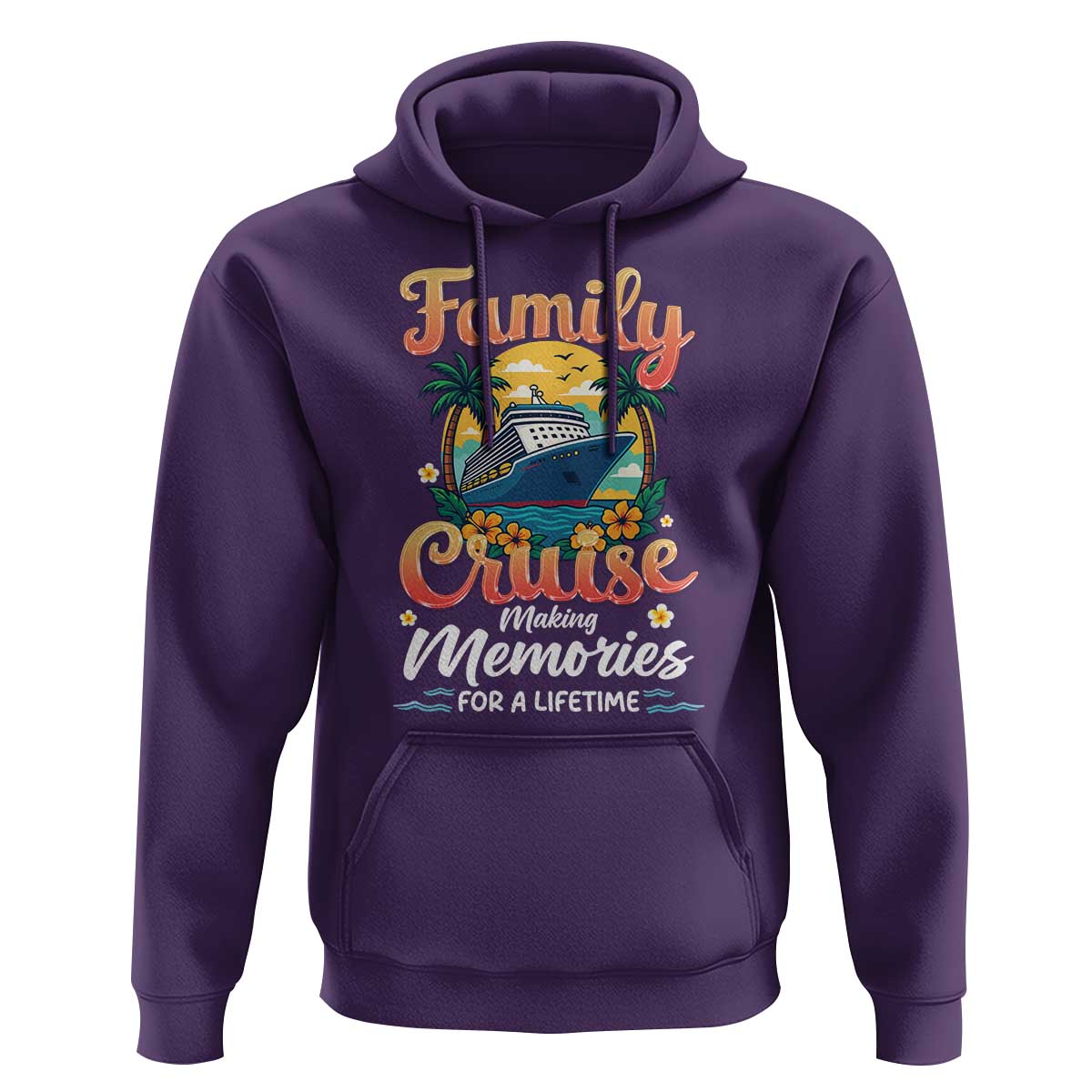 Family Cruise Making Memories For A Life Time Hoodie Funny Cruise Vacation Trip - Wonder Print Shop