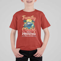 Family Cruise Making Memories For A Life Time T Shirt For Kid Funny Cruise Vacation Trip - Wonder Print Shop