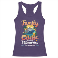 Family Cruise Making Memories For A Life Time Racerback Tank Top Funny Cruise Vacation Trip - Wonder Print Shop