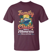 Family Cruise Making Memories For A Life Time T Shirt Funny Cruise Vacation Trip - Wonder Print Shop