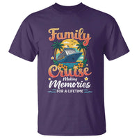Family Cruise Making Memories For A Life Time T Shirt Funny Cruise Vacation Trip - Wonder Print Shop