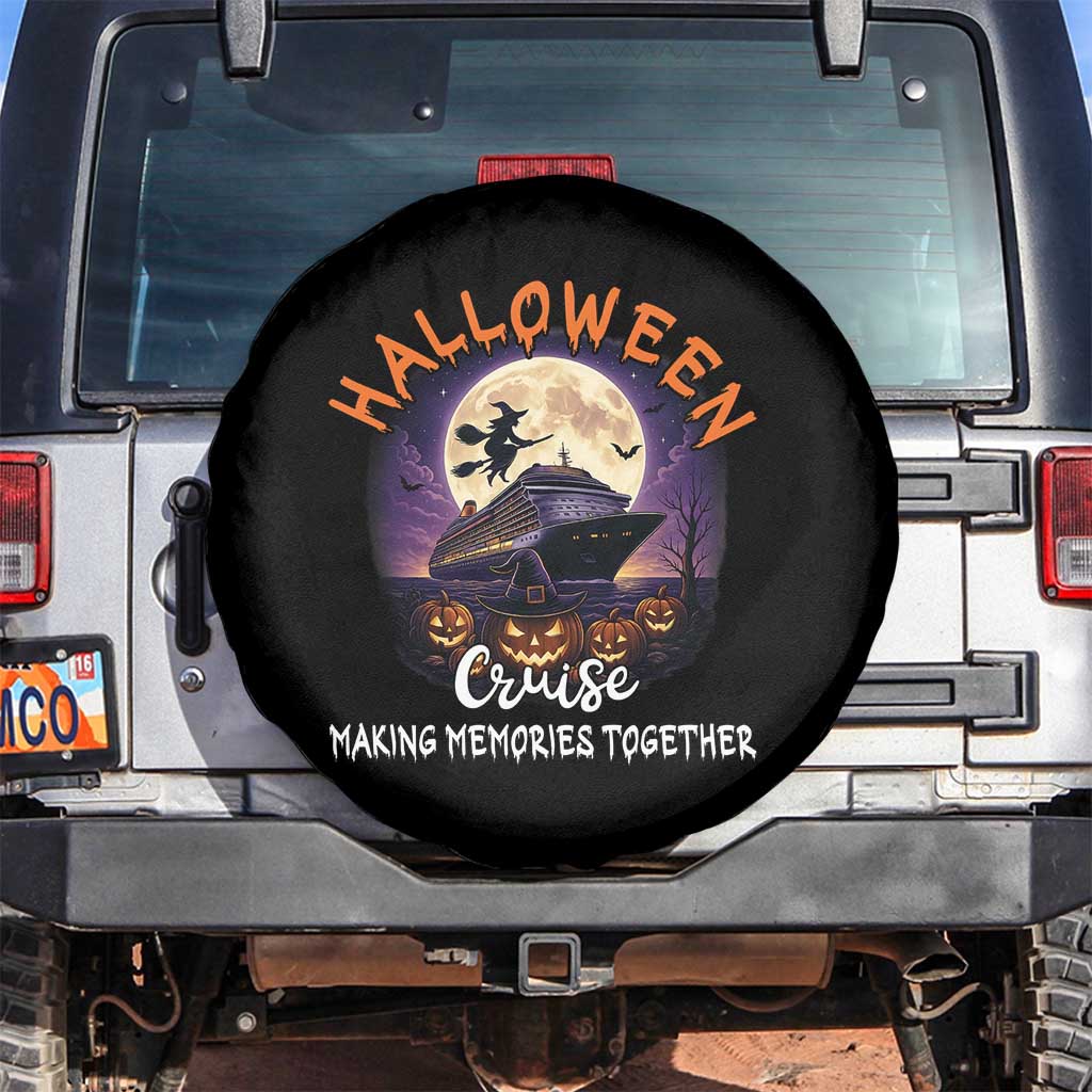 Funny Cruise Halloween Spare Tire Cover Making Memories Together - Wonder Print Shop