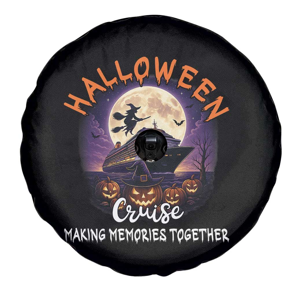 Funny Cruise Halloween Spare Tire Cover Making Memories Together - Wonder Print Shop