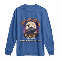 Funny Cruise Halloween Long Sleeve Shirt Making Memories Together - Wonder Print Shop