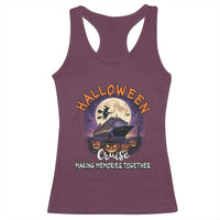 Funny Cruise Halloween Racerback Tank Top Making Memories Together - Wonder Print Shop
