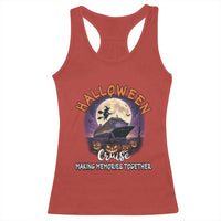 Funny Cruise Halloween Racerback Tank Top Making Memories Together - Wonder Print Shop