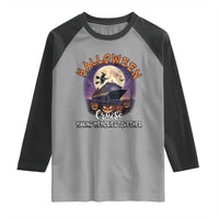 Funny Cruise Halloween Raglan Shirt Making Memories Together - Wonder Print Shop