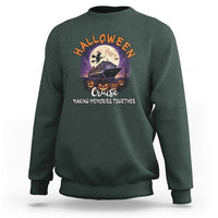 Funny Cruise Halloween Sweatshirt Making Memories Together - Wonder Print Shop