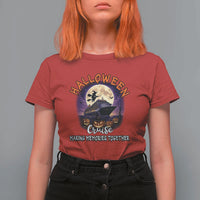 Funny Cruise Halloween T Shirt For Women Making Memories Together - Wonder Print Shop