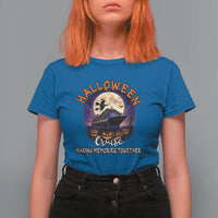 Funny Cruise Halloween T Shirt For Women Making Memories Together - Wonder Print Shop