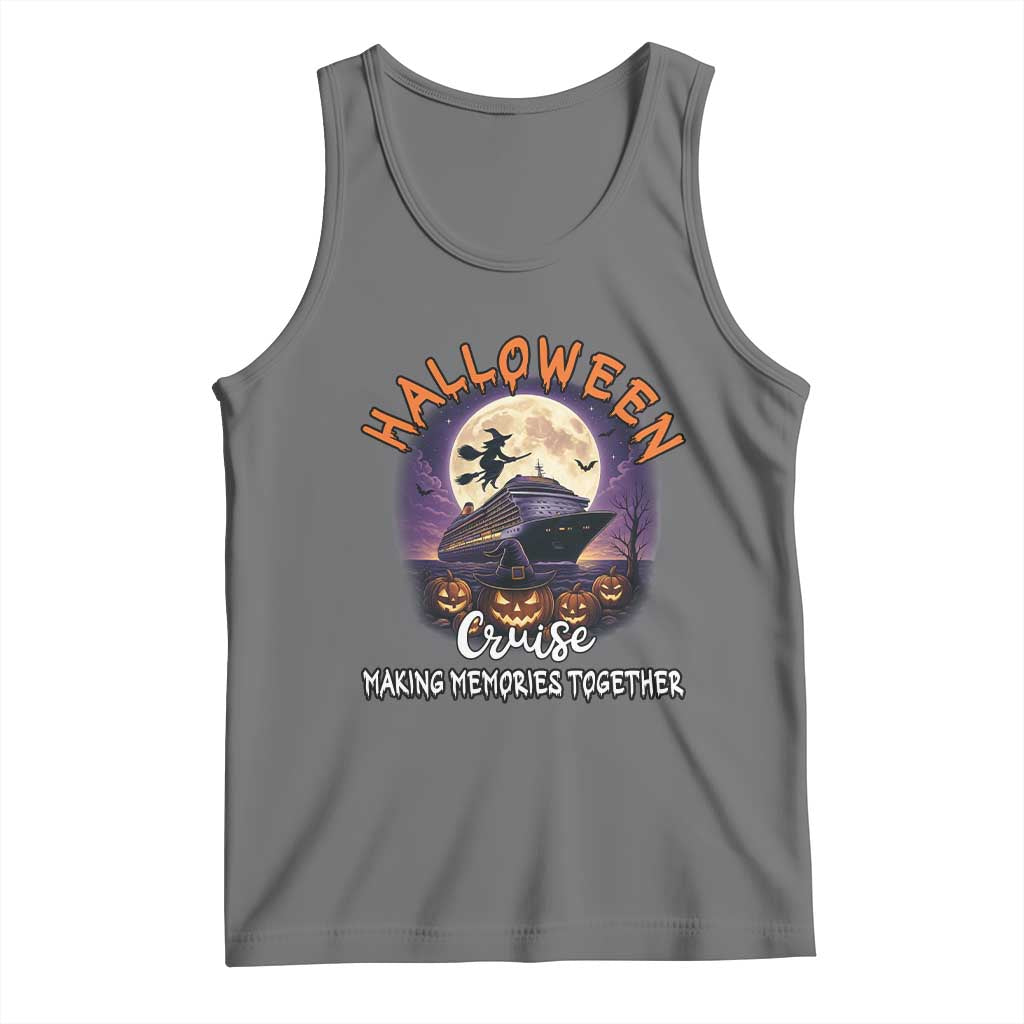 Funny Cruise Halloween Tank Top Making Memories Together - Wonder Print Shop