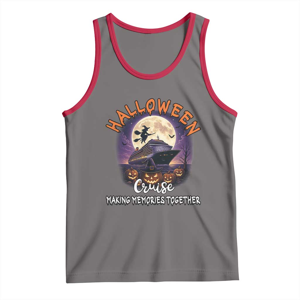Funny Cruise Halloween Tank Top Making Memories Together - Wonder Print Shop
