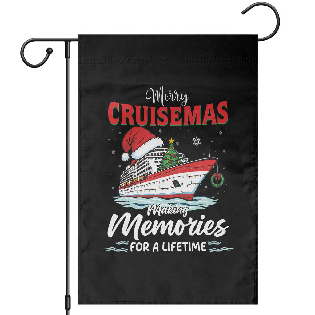 Christmas Cruise Garden Flag Merry Cruisemas Making Memories For A Life Time - Wonder Print Shop