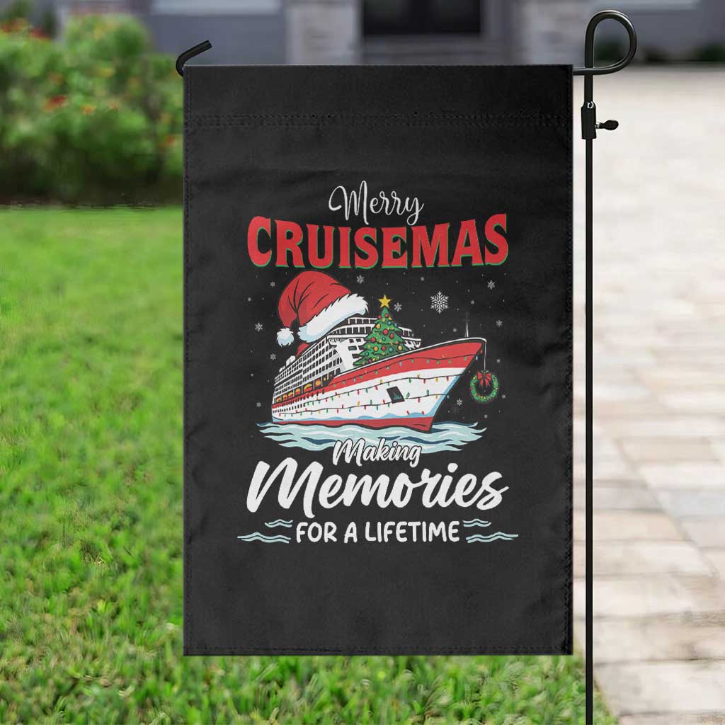 Christmas Cruise Garden Flag Merry Cruisemas Making Memories For A Life Time - Wonder Print Shop