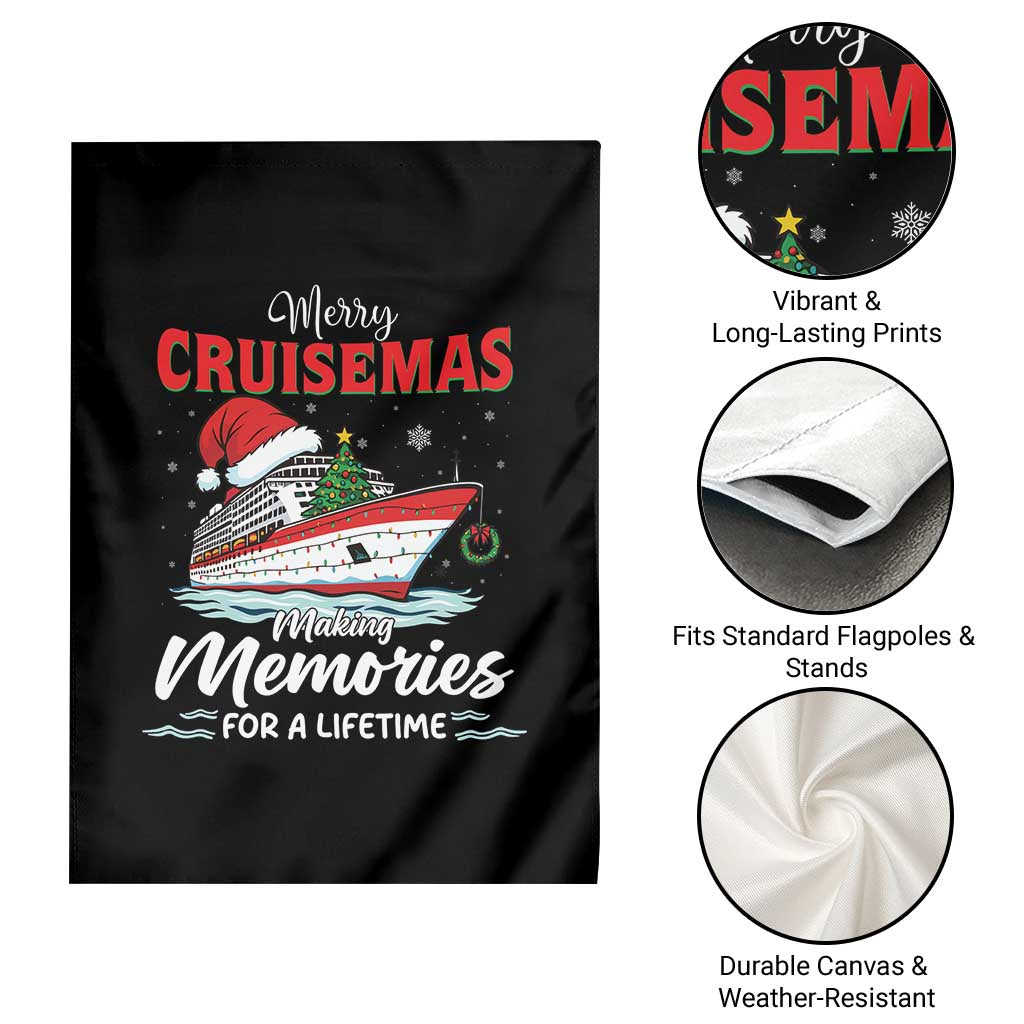 Christmas Cruise Garden Flag Merry Cruisemas Making Memories For A Life Time - Wonder Print Shop