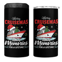 Christmas Cruise 4 in 1 Can Cooler Tumbler Merry Cruisemas Making Memories For A Life Time - Wonder Print Shop