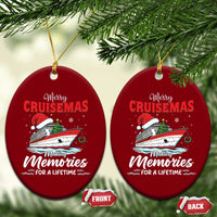 Christmas Cruise Ceramic Ornament Merry Cruisemas Making Memories For A Life Time - Wonder Print Shop