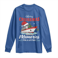 Christmas Cruise Long Sleeve Shirt Merry Cruisemas Making Memories For A Life Time - Wonder Print Shop