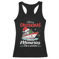 Christmas Cruise Racerback Tank Top Merry Cruisemas Making Memories For A Life Time - Wonder Print Shop