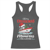 Christmas Cruise Racerback Tank Top Merry Cruisemas Making Memories For A Life Time - Wonder Print Shop