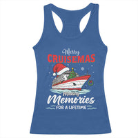 Christmas Cruise Racerback Tank Top Merry Cruisemas Making Memories For A Life Time - Wonder Print Shop