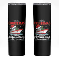 Christmas Cruise Skinny Tumbler Merry Cruisemas Making Memories For A Life Time - Wonder Print Shop